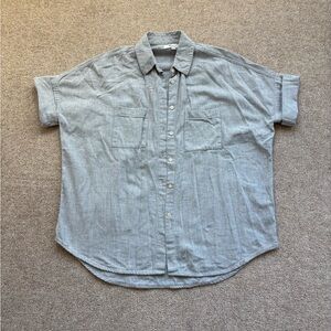 Madewell Women’s 100% Cotton Flannel Courier Shirt